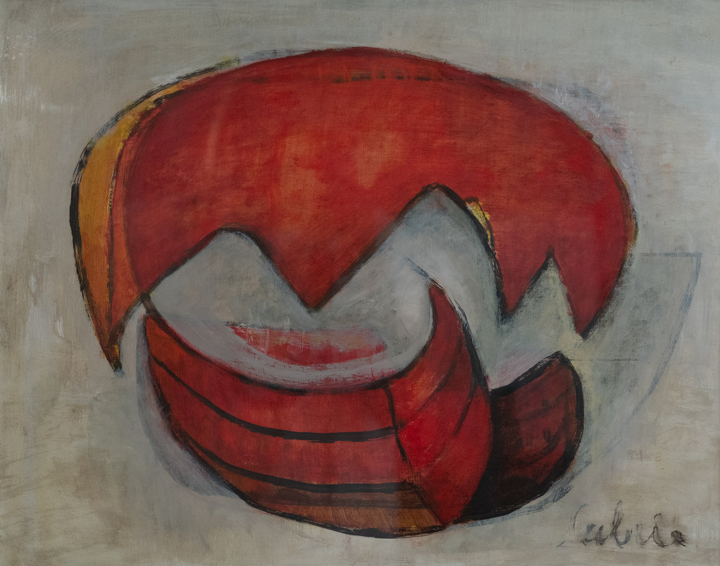 158-159: 159. (tweeluik) Het verlangen van de boot (1999-30x40)