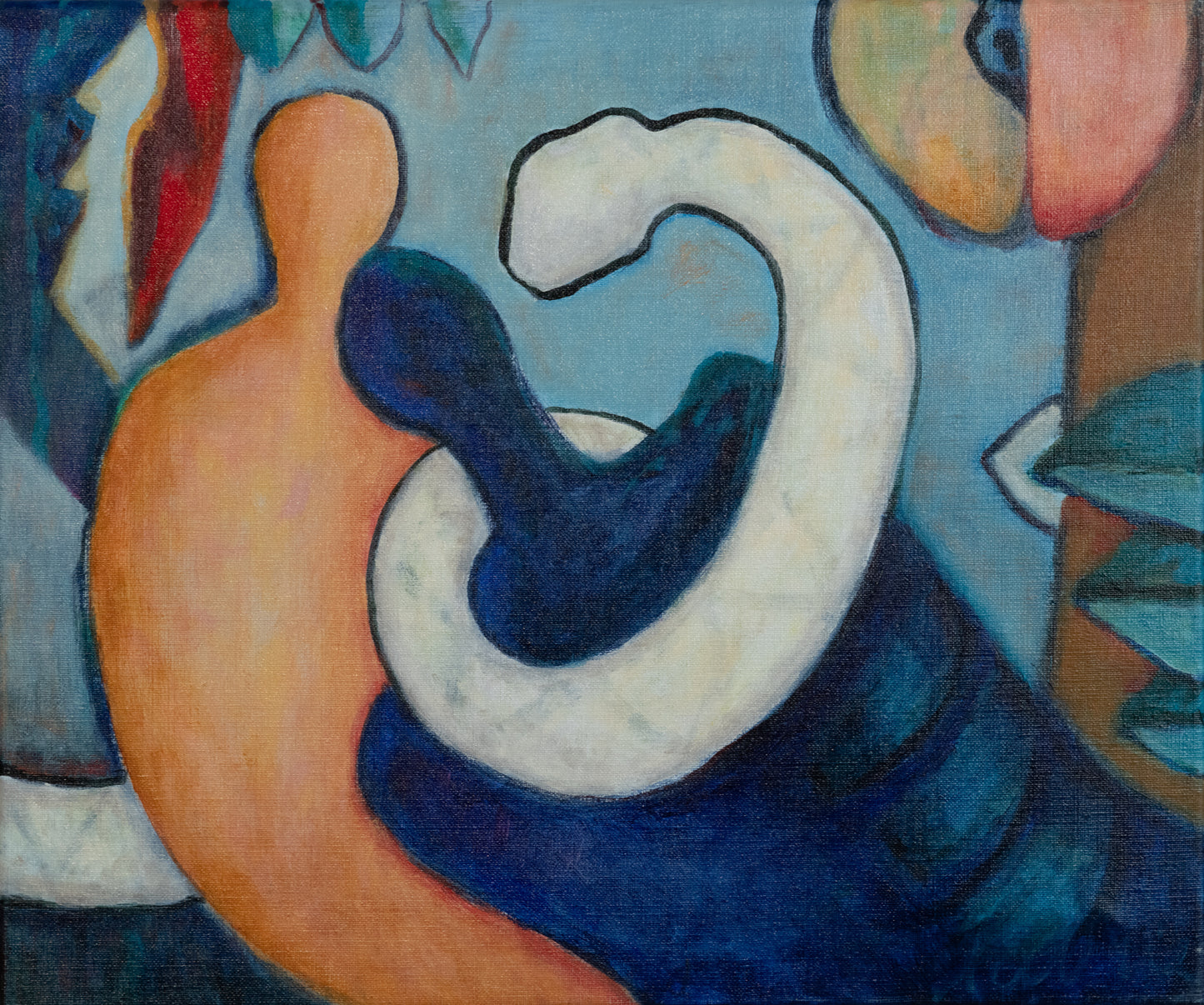 83-84: 83. Together again I (2003-50x65)